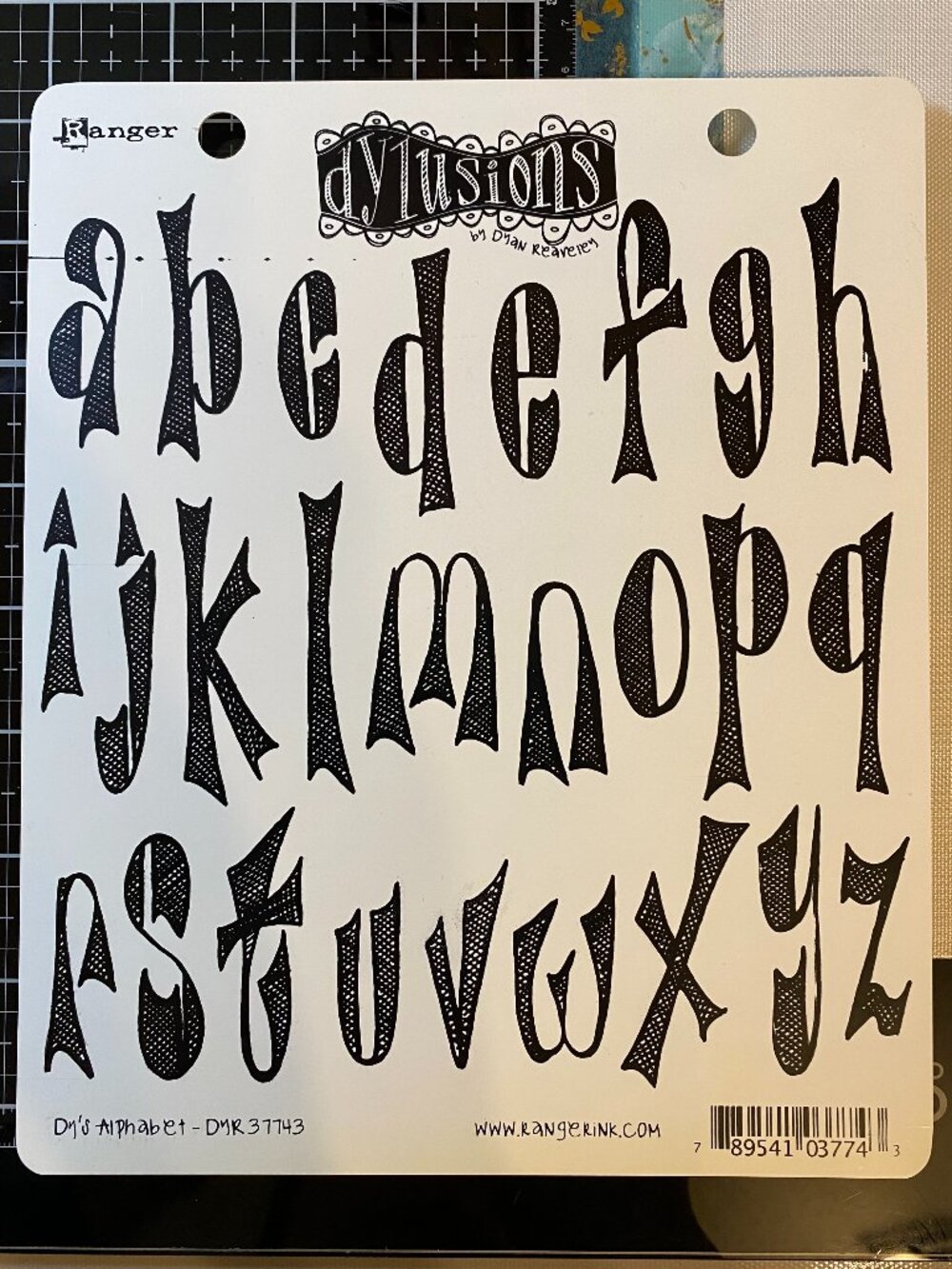 Dylusions Stamp Set: DYR37743-Dy's Alphabet